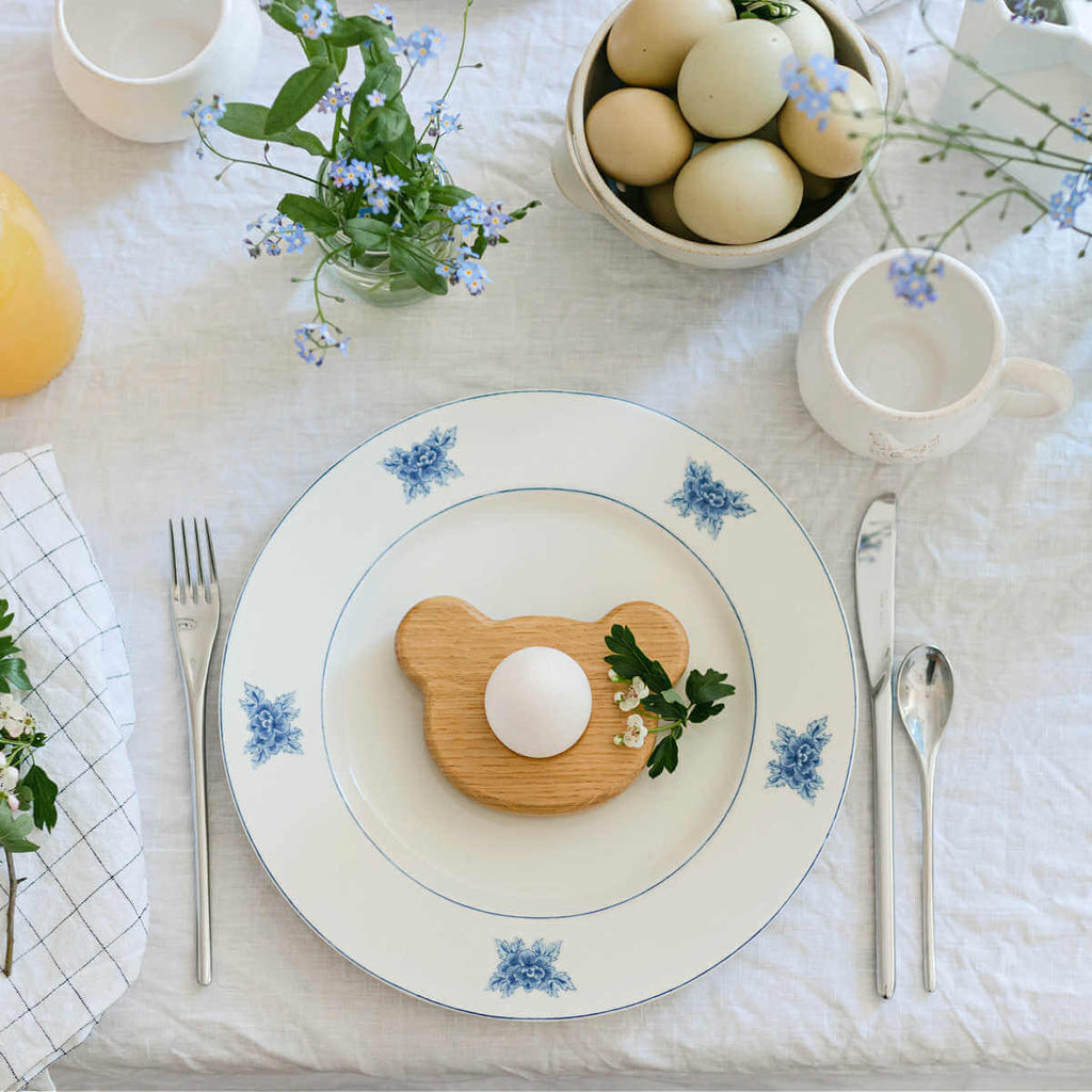 Blue Brontide-wooden-bear-egg-cup-breakfast-blue-brontide-UK 