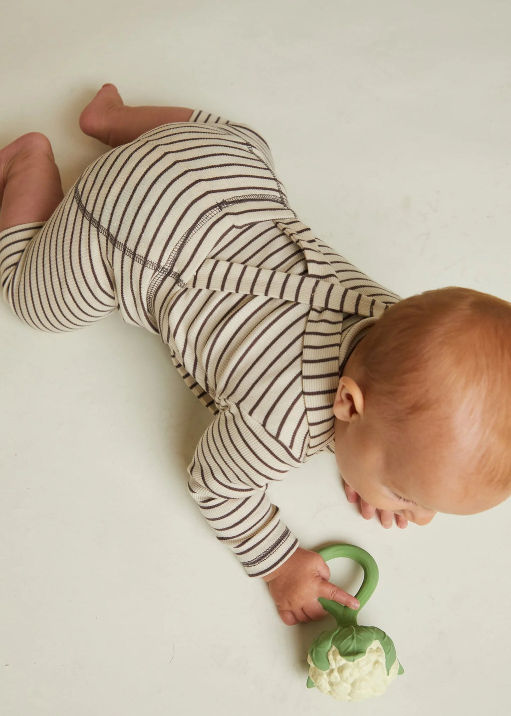 Baby wearing Claude&Co Milking it leggings