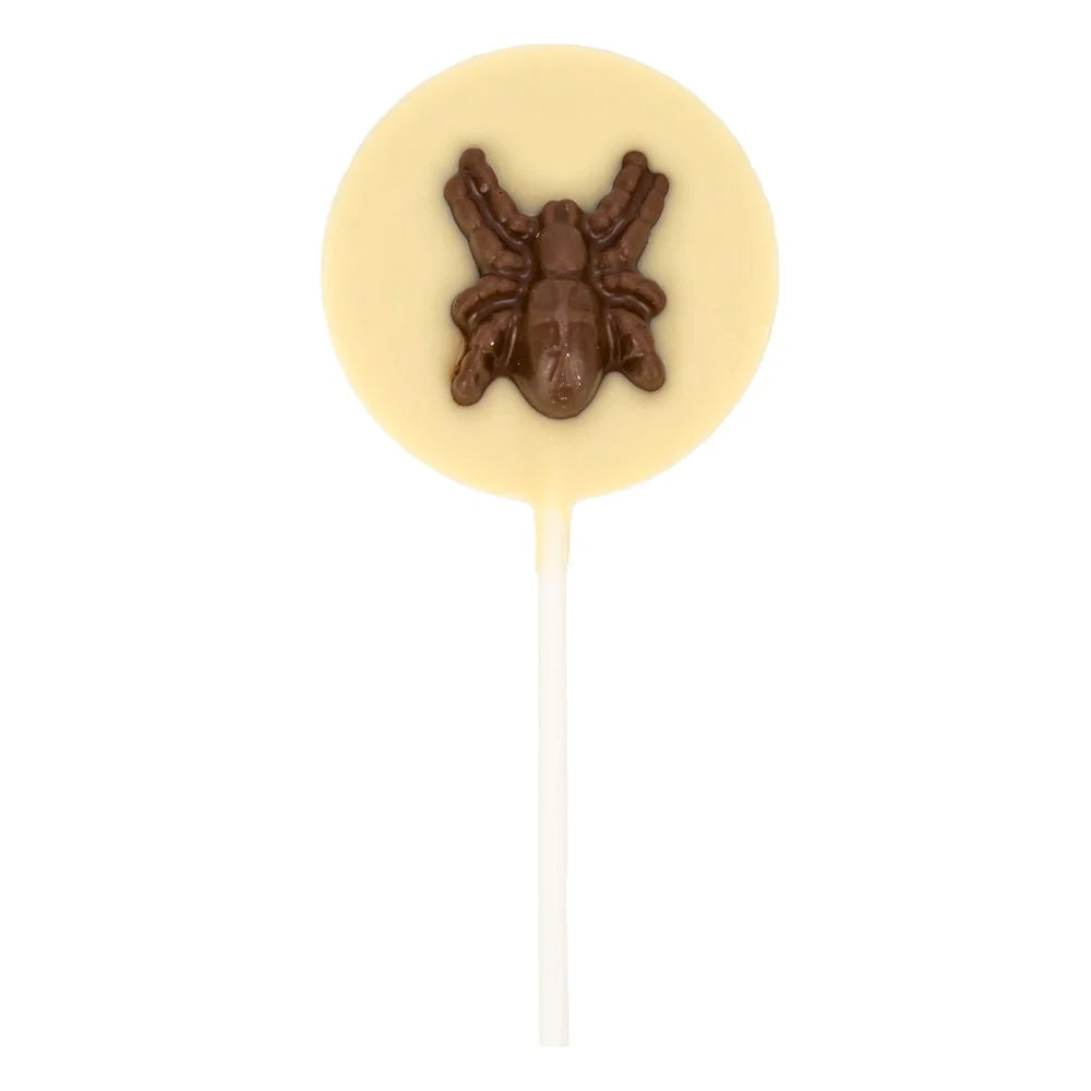 White Chocolate Spider Lolly