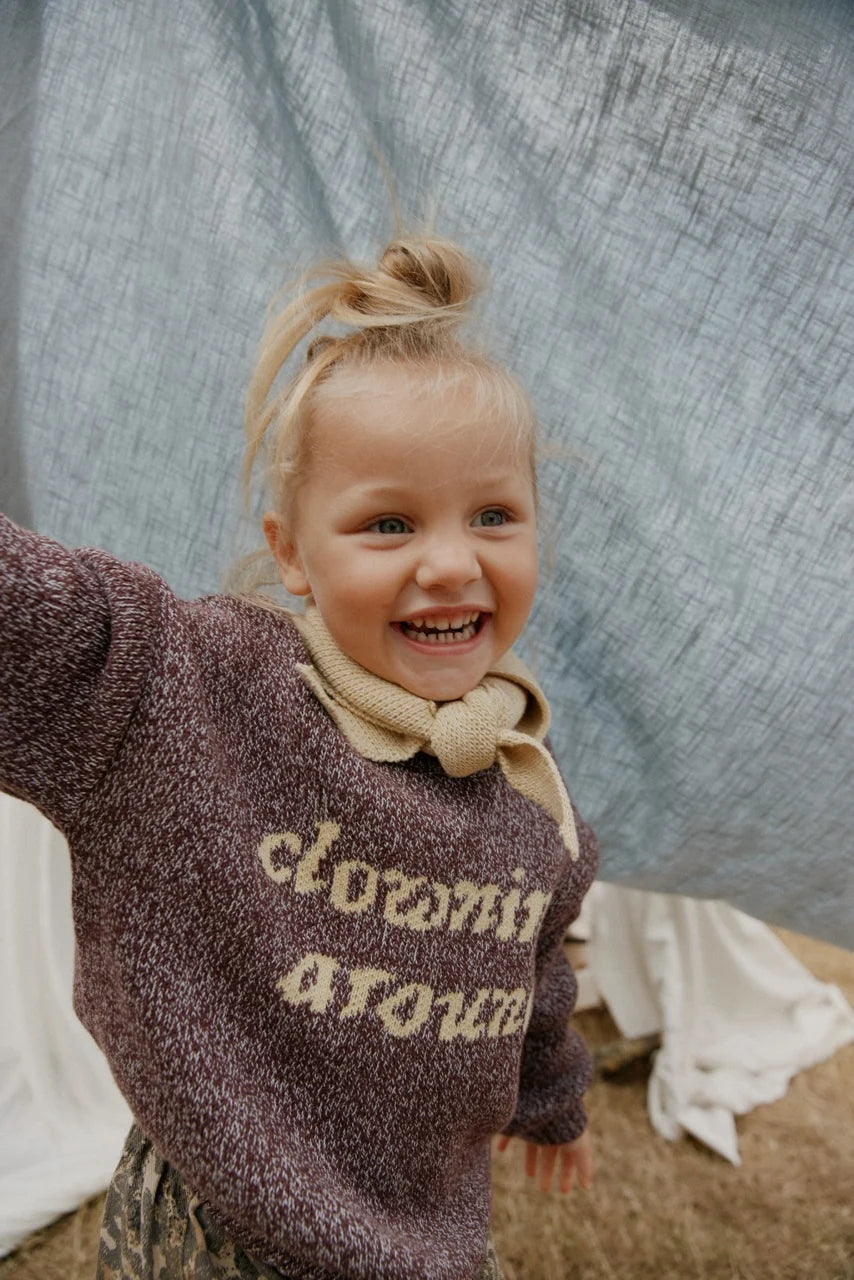 Claude & Co. - Lori Clowning Around Knitted Sweater