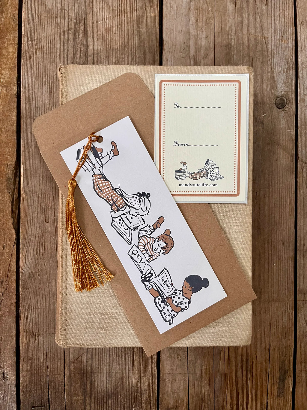 Mandy Sutcliffe - 'Story Time' Bookmark Card
