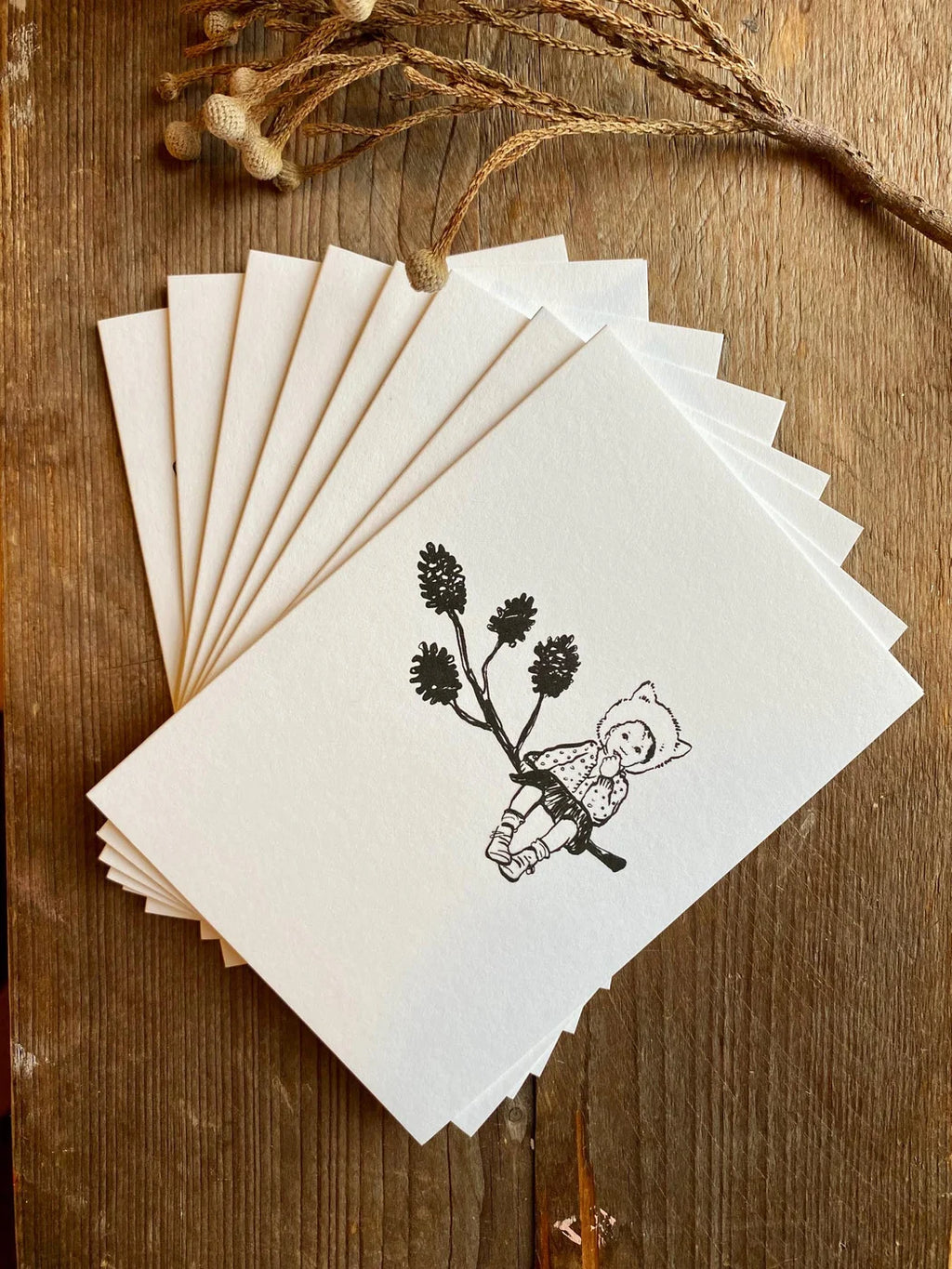 Woodland Pixie Notelets (Pack of 8)