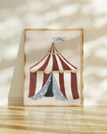 Big Top Tent - Circus Art Print
