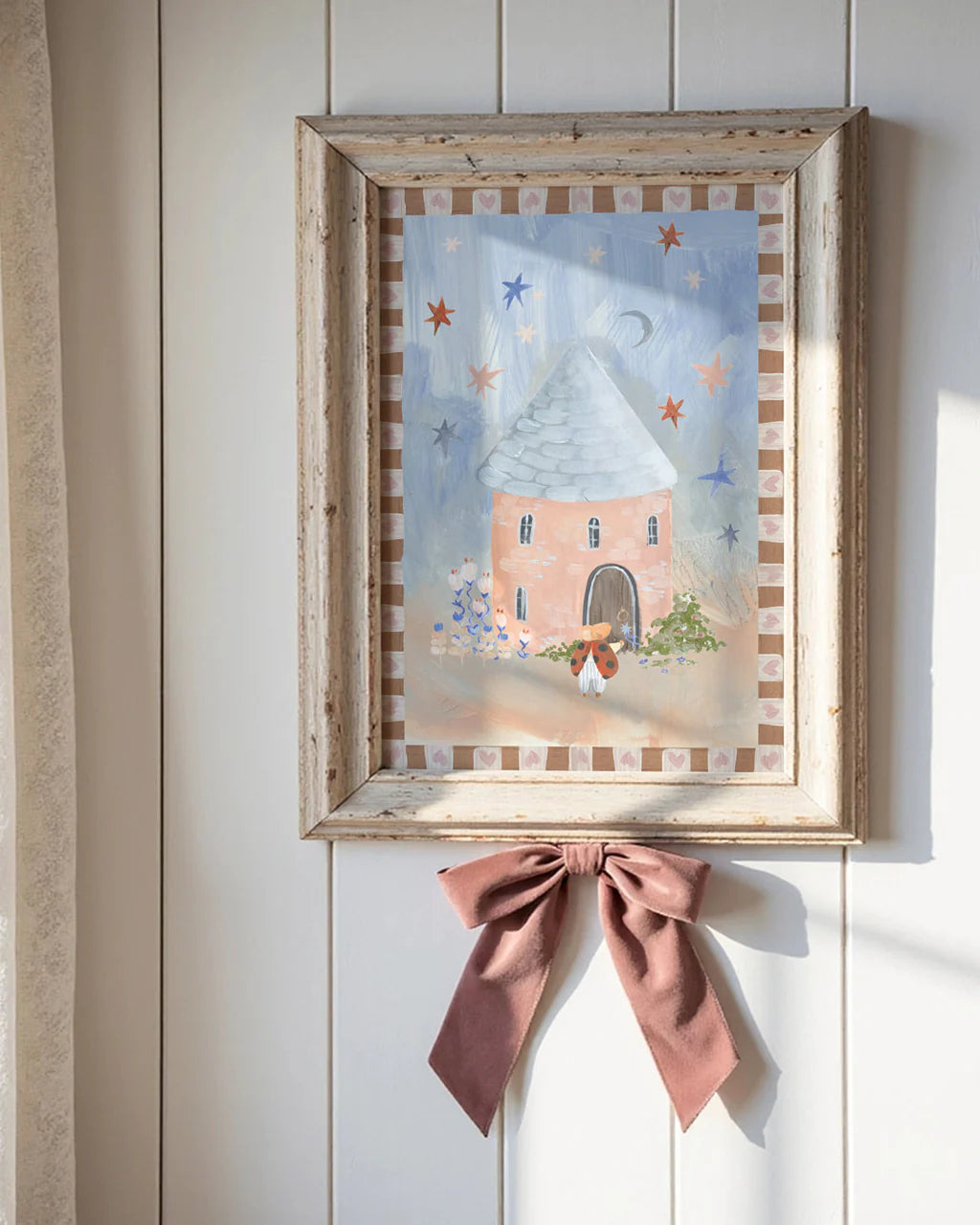 Ladybird Lodge - Lady Bird House Art Print