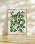 'So Lucky To Have You' Clover Leaf Art Print
