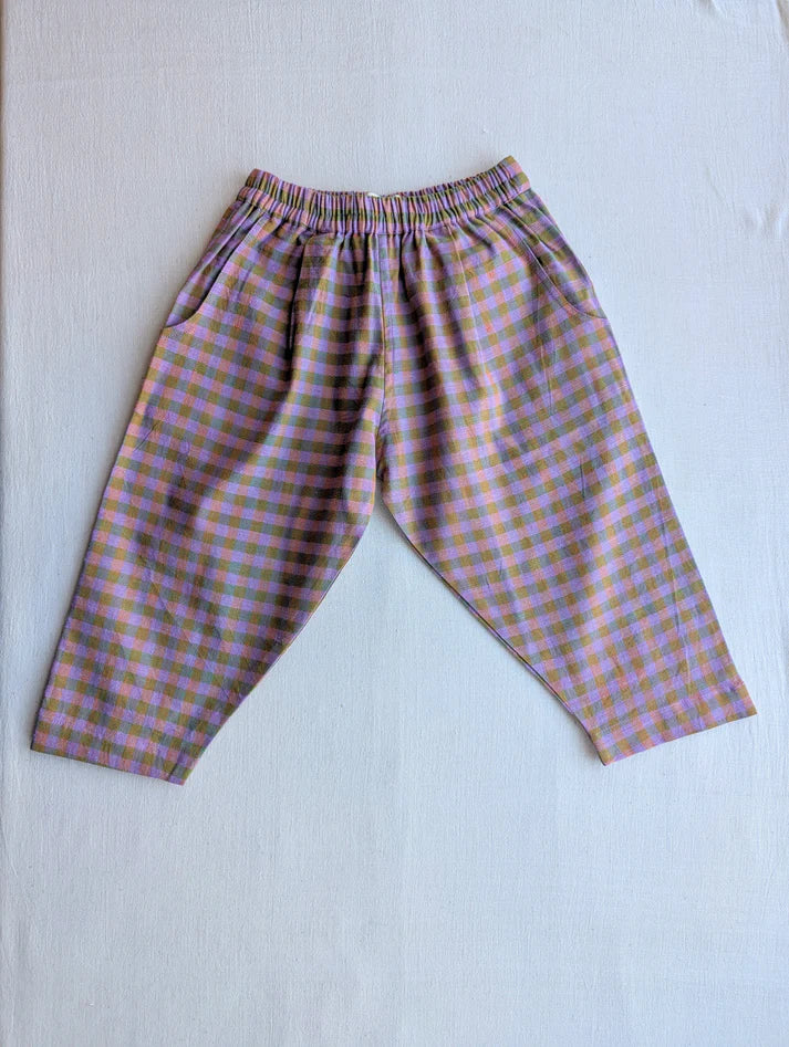 Kurma Collective - Jamun Checks Trousers