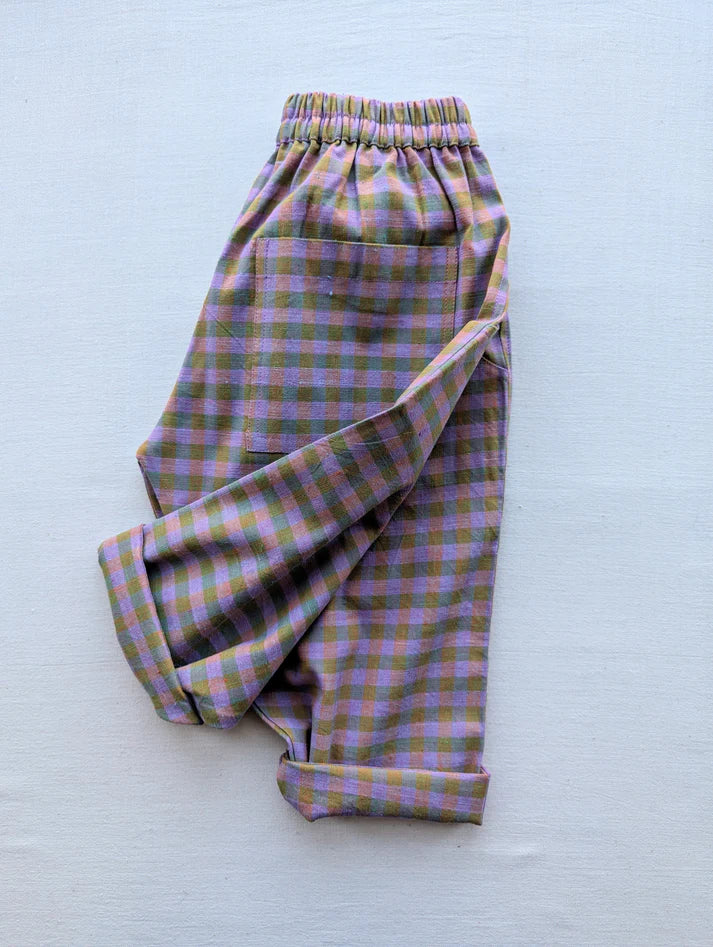 Kurma Collective - Jamun Checks Trousers