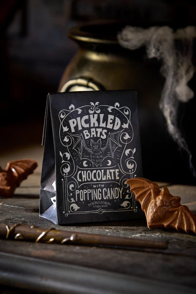 Pickled Chocolate Bats with Popping Candy