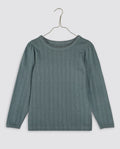 Happyology - Organic Pointelle T-shirt - Slate