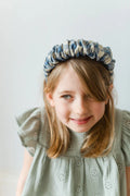 Ruffled Hairband in Cornflower Blue