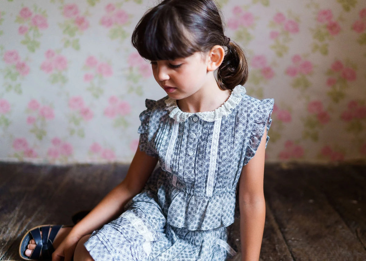 Little Cotton Clothes - Freya Blouse in Tenby Floral