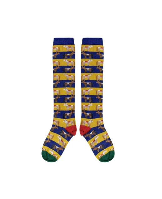 Mabli - Zorse Long Socks - Sapphire