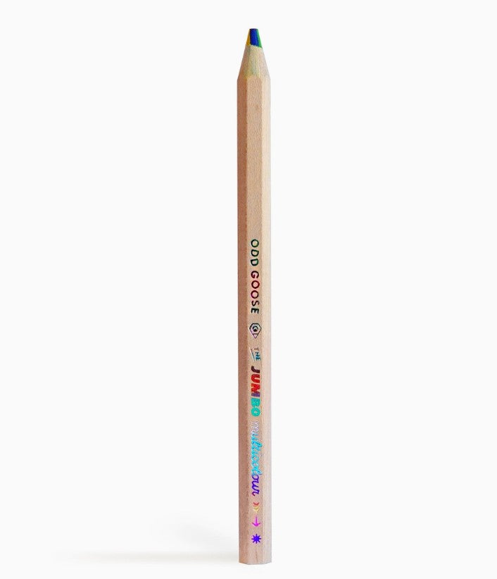 Jumbo Multicolour Rainbow Pencil