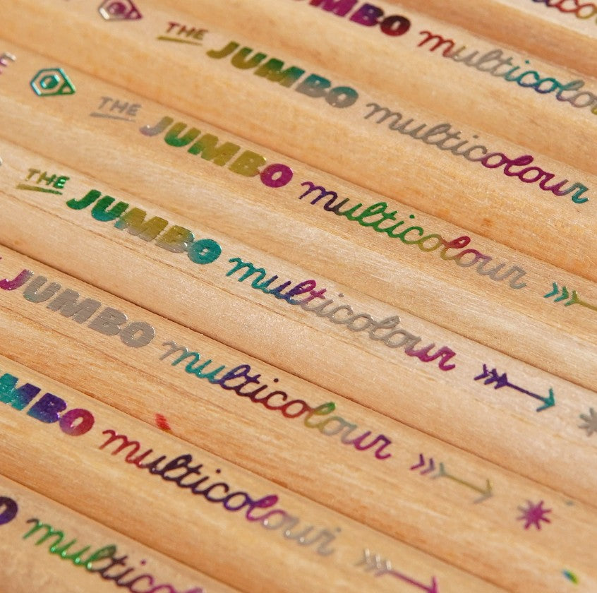 Jumbo Multicolour Rainbow Pencil