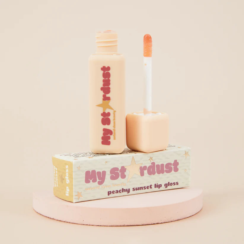 Peachy Sunset Swirl Lip Gloss