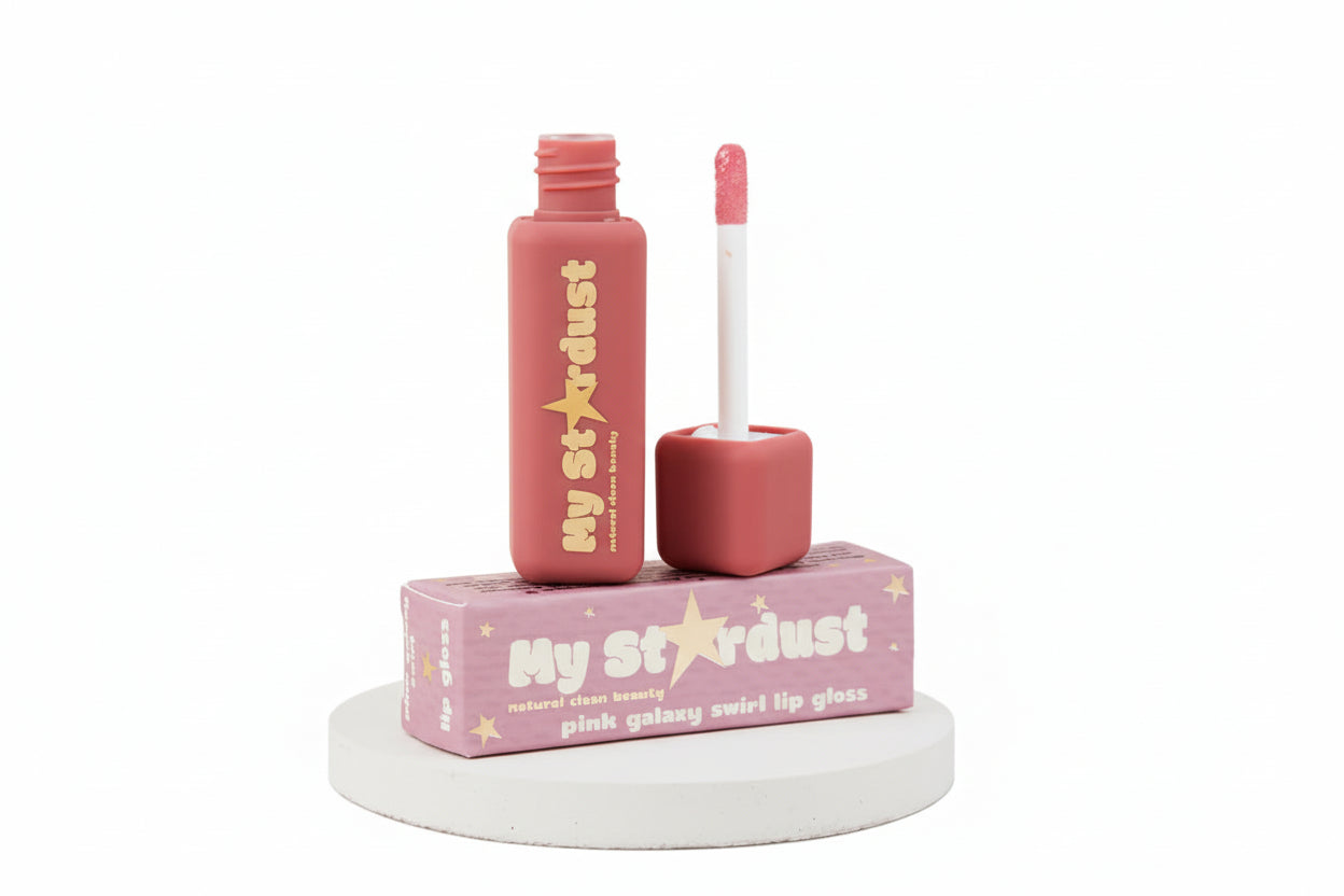 Pink Galaxy Swirl Lip Gloss