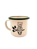 Wolf Pixie Mini Enamel Mug