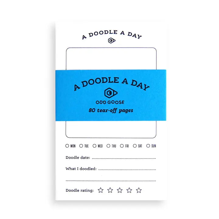 A Doodle A Day Creative Drawing Notepad