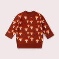 Little Green Radicals - Mushroom Knitted Jumper