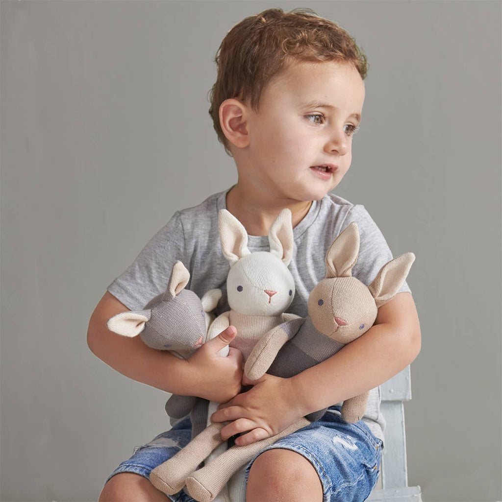 Baby Threads - Organic Cotton Cream Bunny