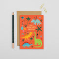 Dinosaur Birthday Card