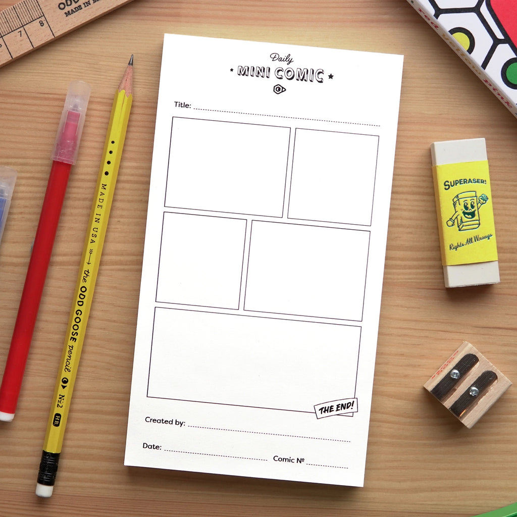 Daily Mini Comic Notepad