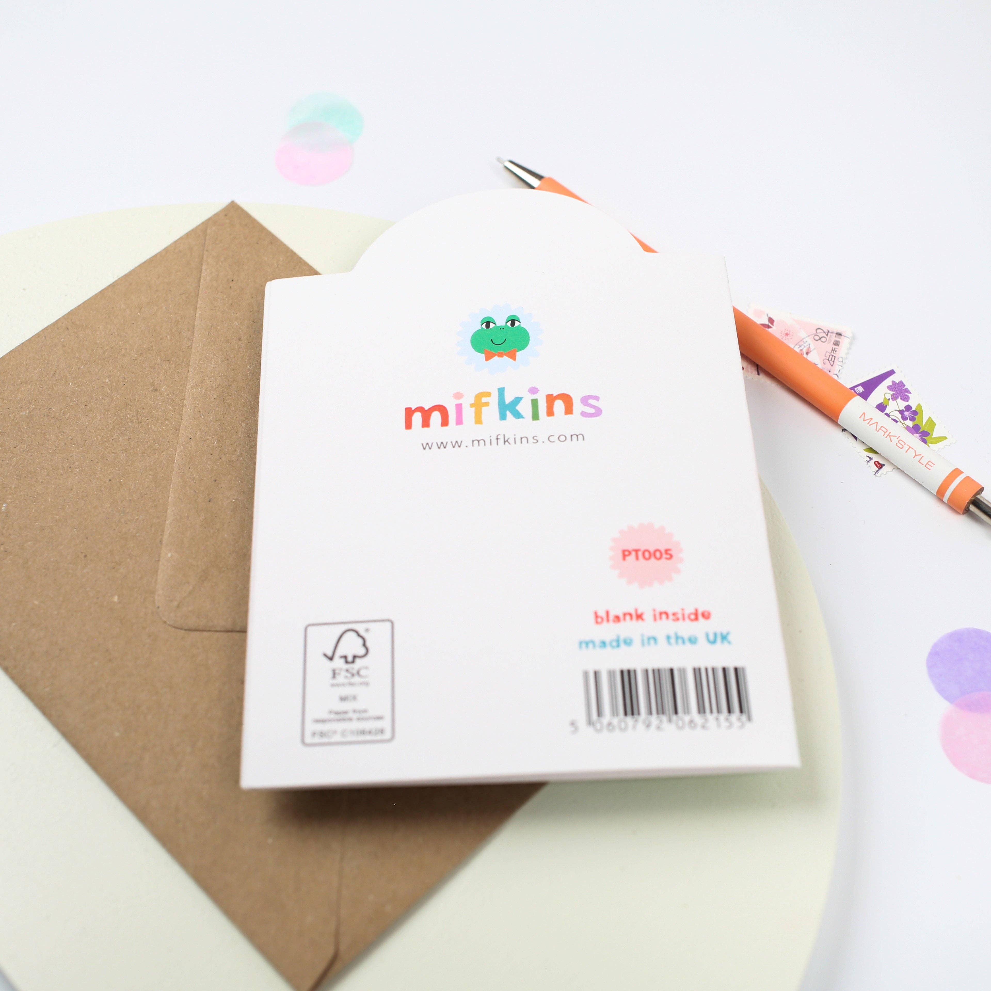 Playful Bug Hotel Birthday Card