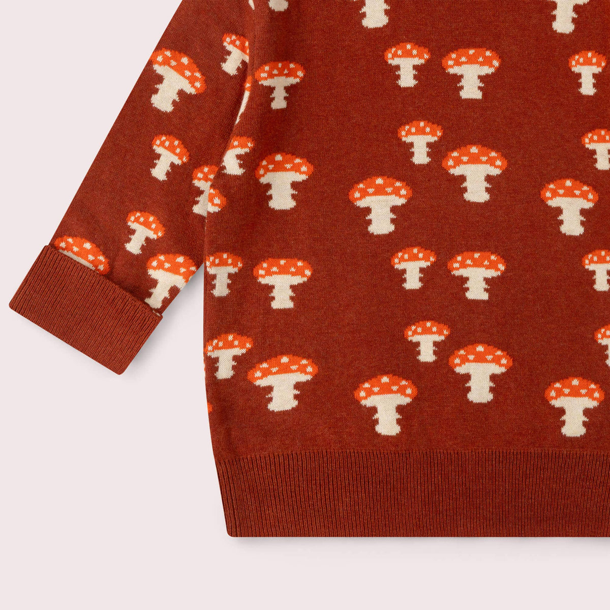 Little Green Radicals - Mushroom Knitted Jumper
