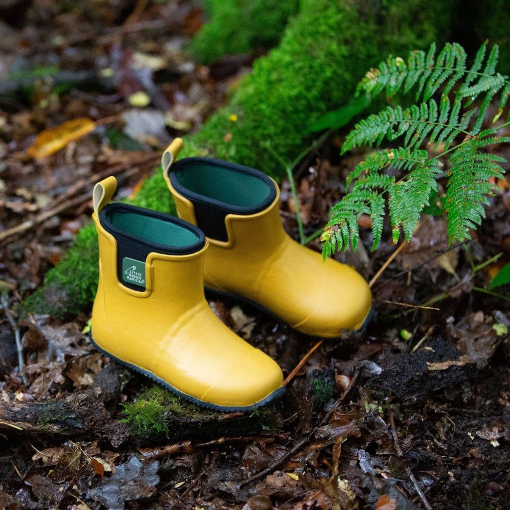 Little Green Radicals - Gold Welly Boots