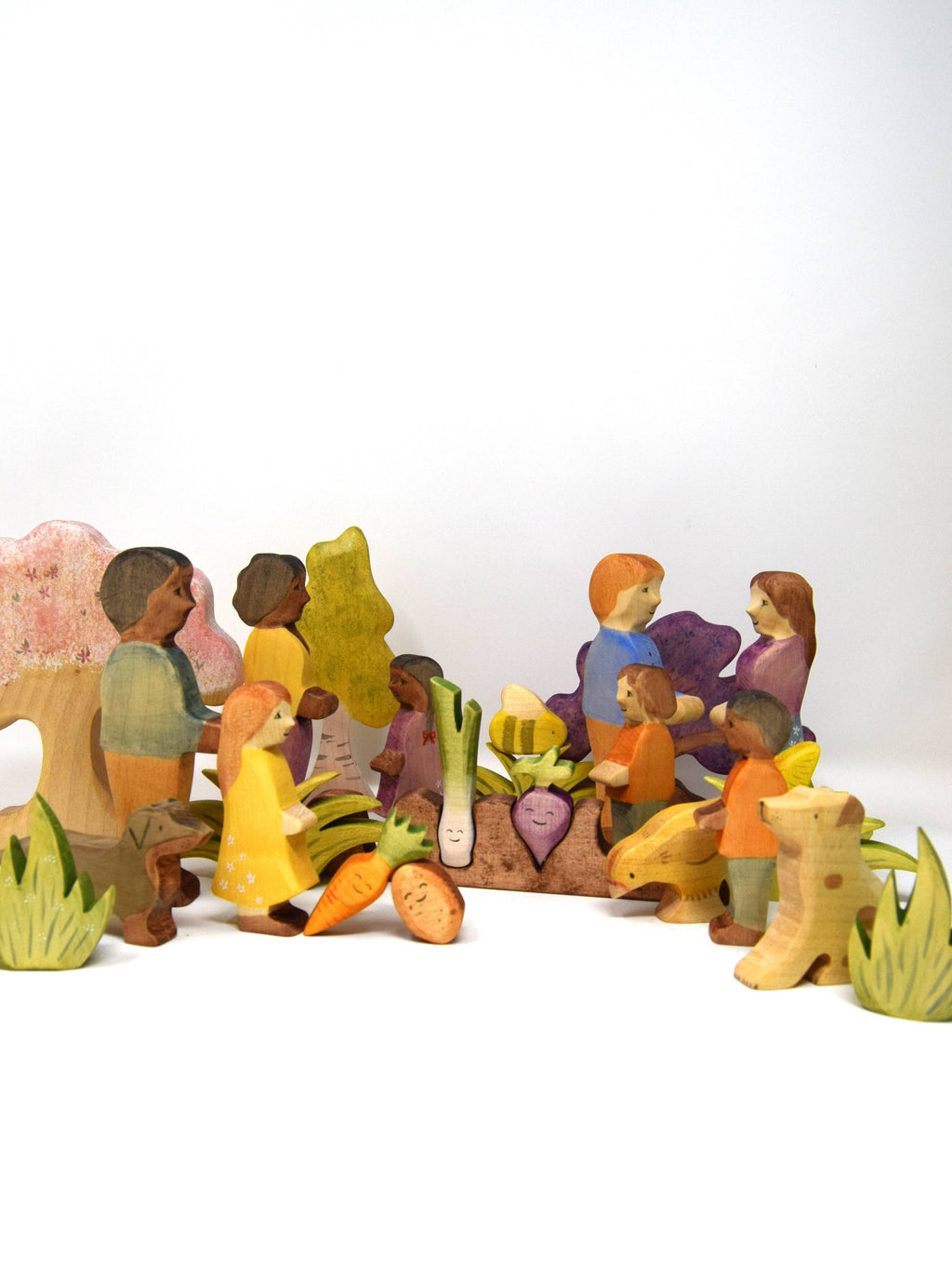 Handpainted Veg Patch Wooden Toy