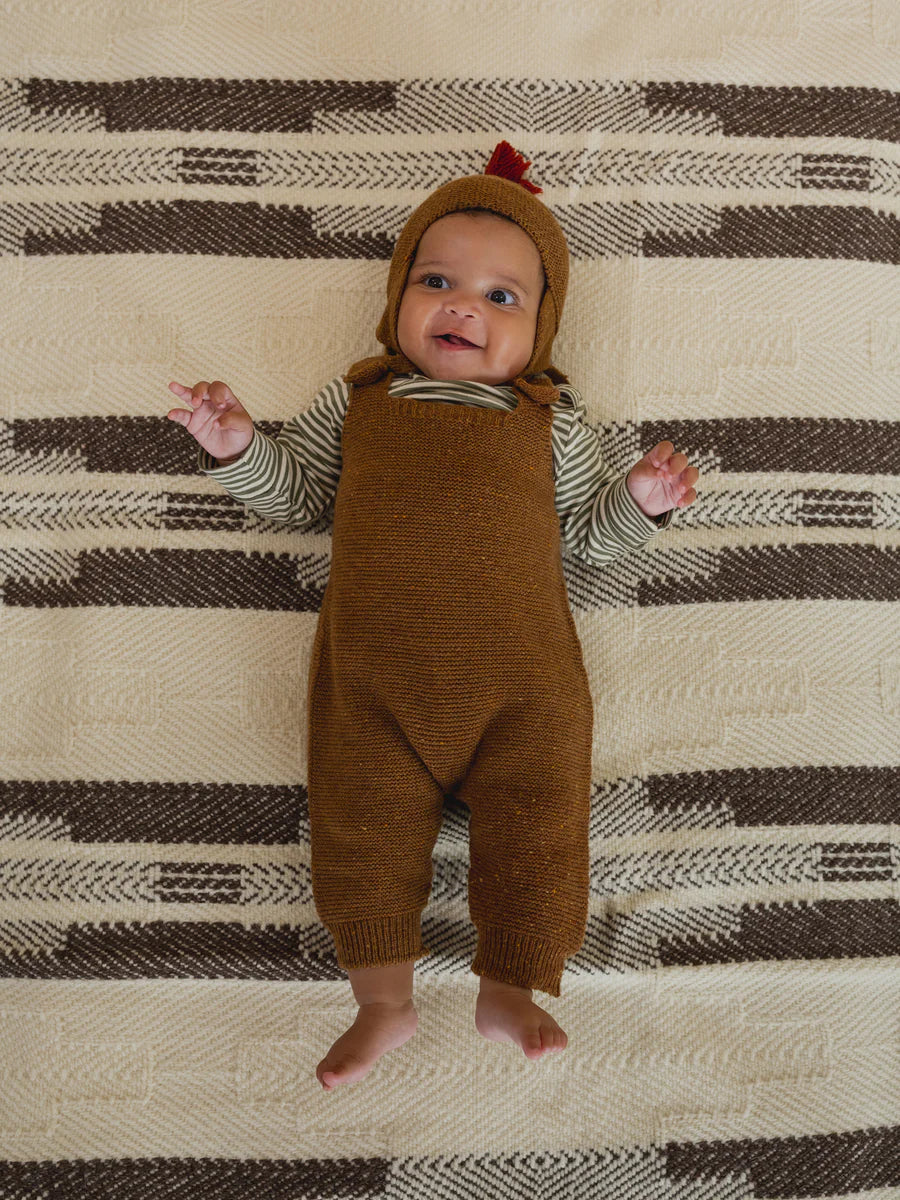 Organic Zoo - Chestnut Contrast Tassel Hat