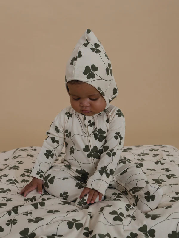 Organic Zoo - Organic Cotton Clover Garden Pixie Bonnet