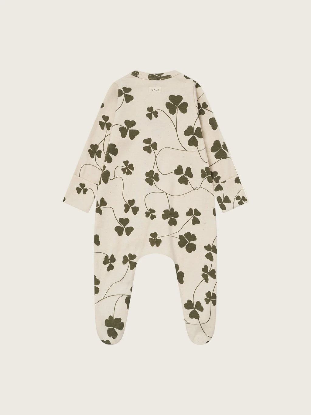 Organic Zoo - Organic cotton Clover Zip Sleepsuit