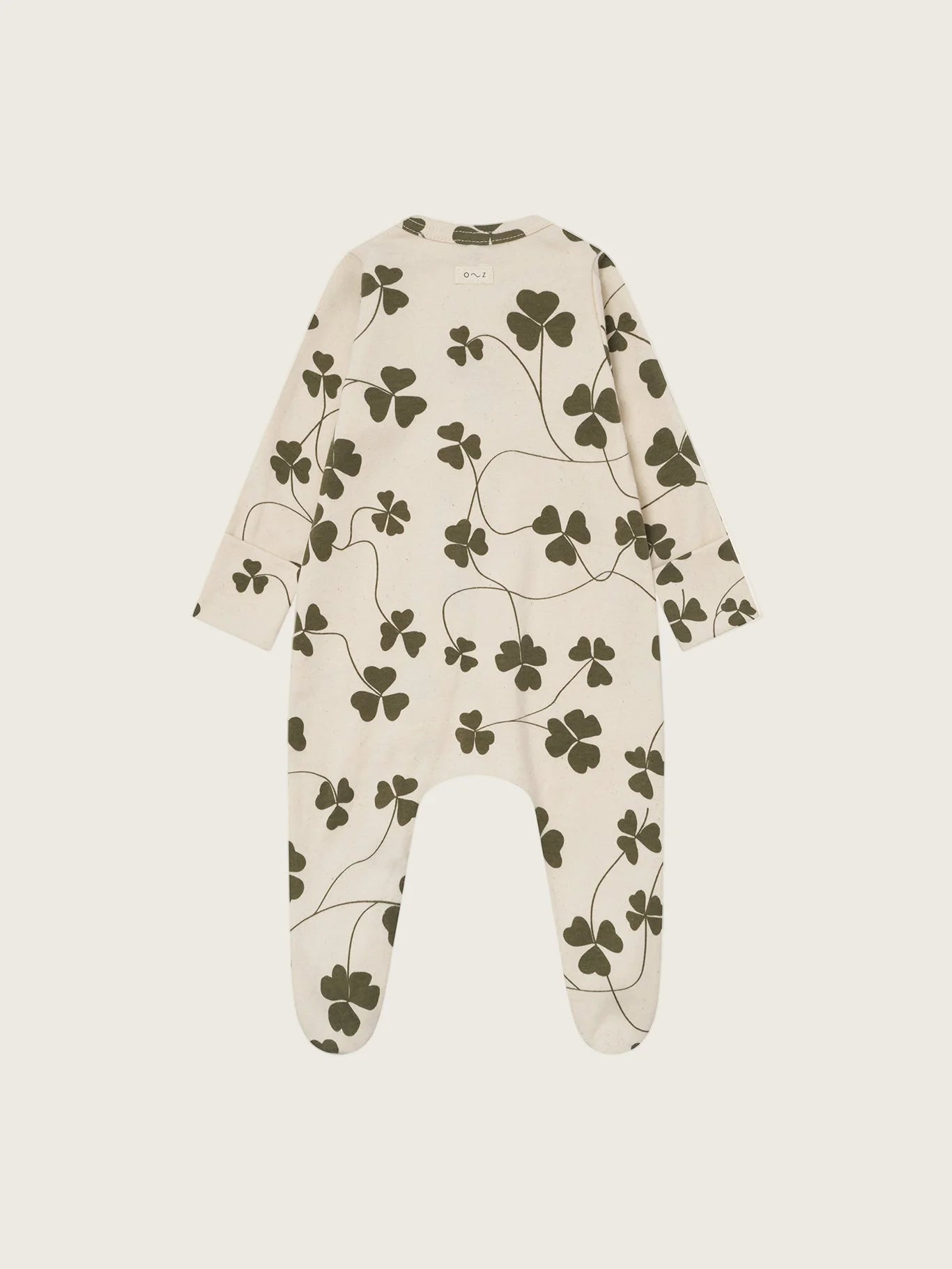 Organic Zoo - Organic cotton Clover Zip Sleepsuit