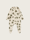 Organic Zoo - Organic cotton Clover Zip Sleepsuit