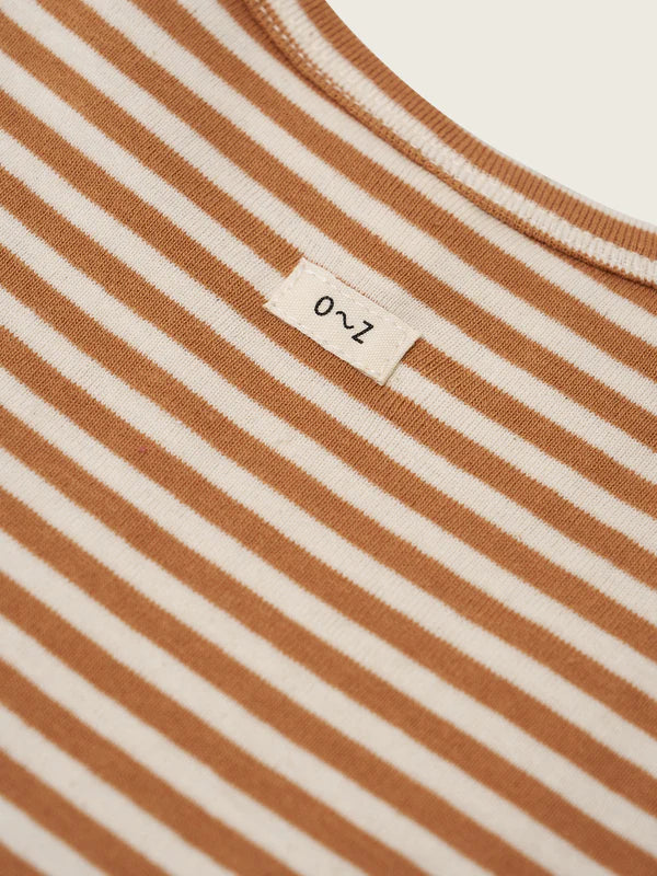 Organic Zoo - Copper Stripes Boxy T-Shirt