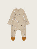 Organic Zoo - Organic Cotton Cottonfield Suit with Contrast Feet