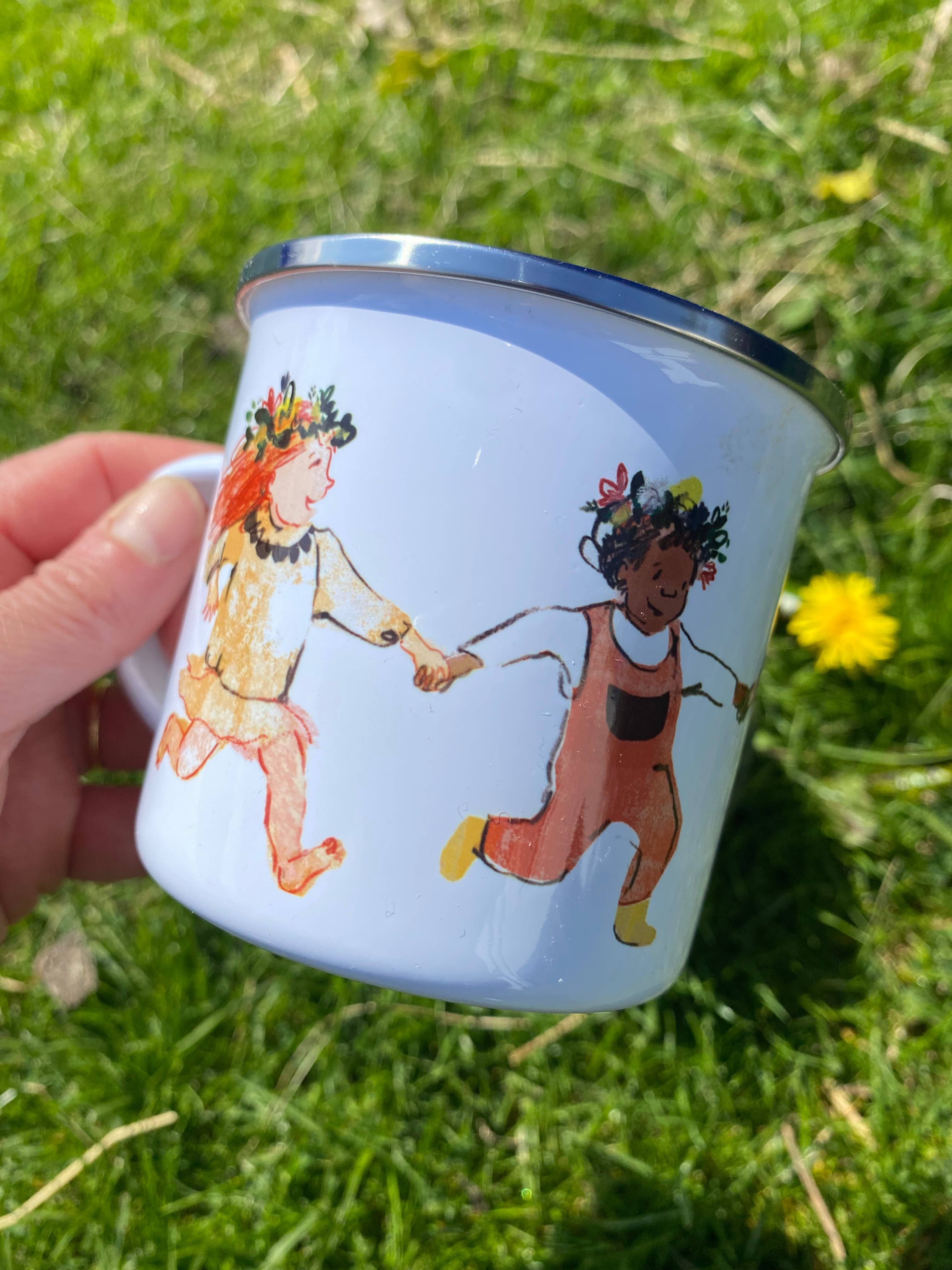 Friends Enamel Mug