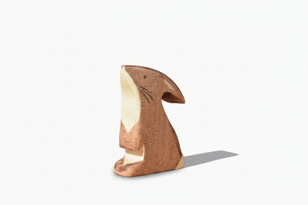 Hand crafted Wooden Upright Rabbit