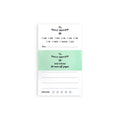 The Daily Review Creative Writing Notepad - Handmade in UK