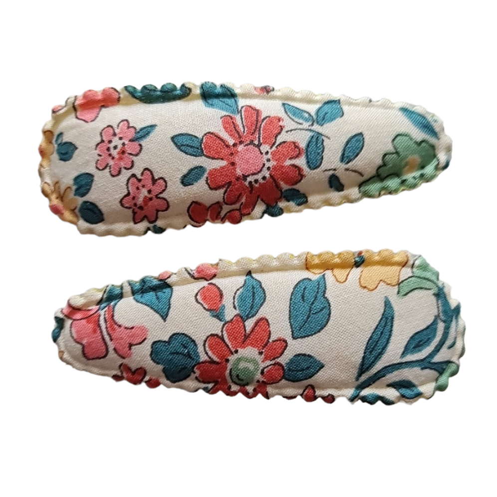 Almond Scallop Clips -  Liberty Anabella  C