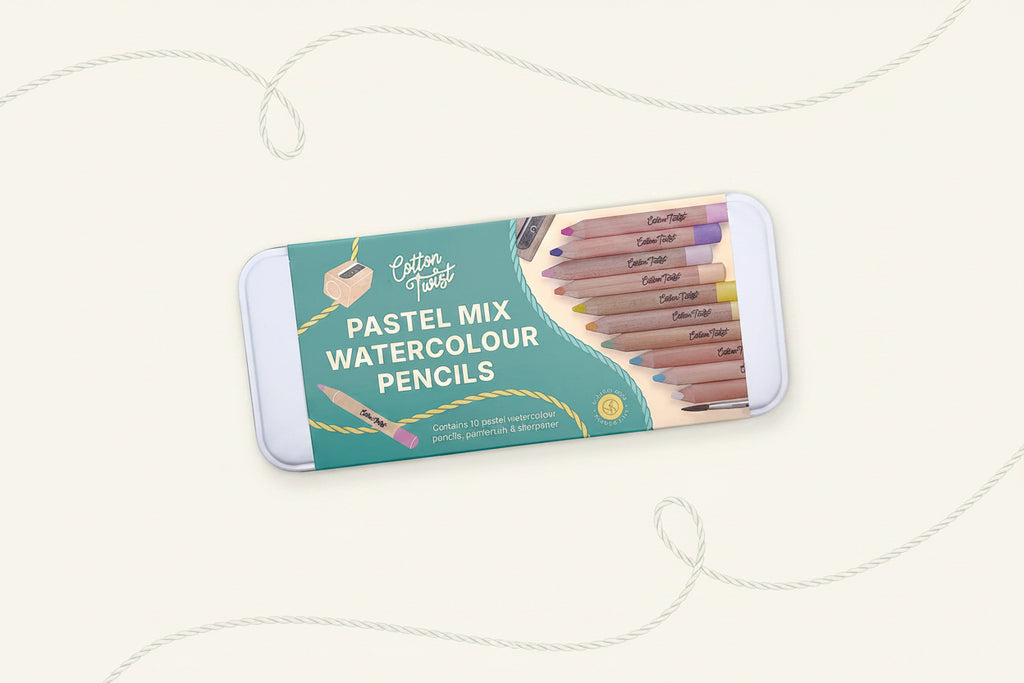 Pastel Mix Watercolour Pencils Set