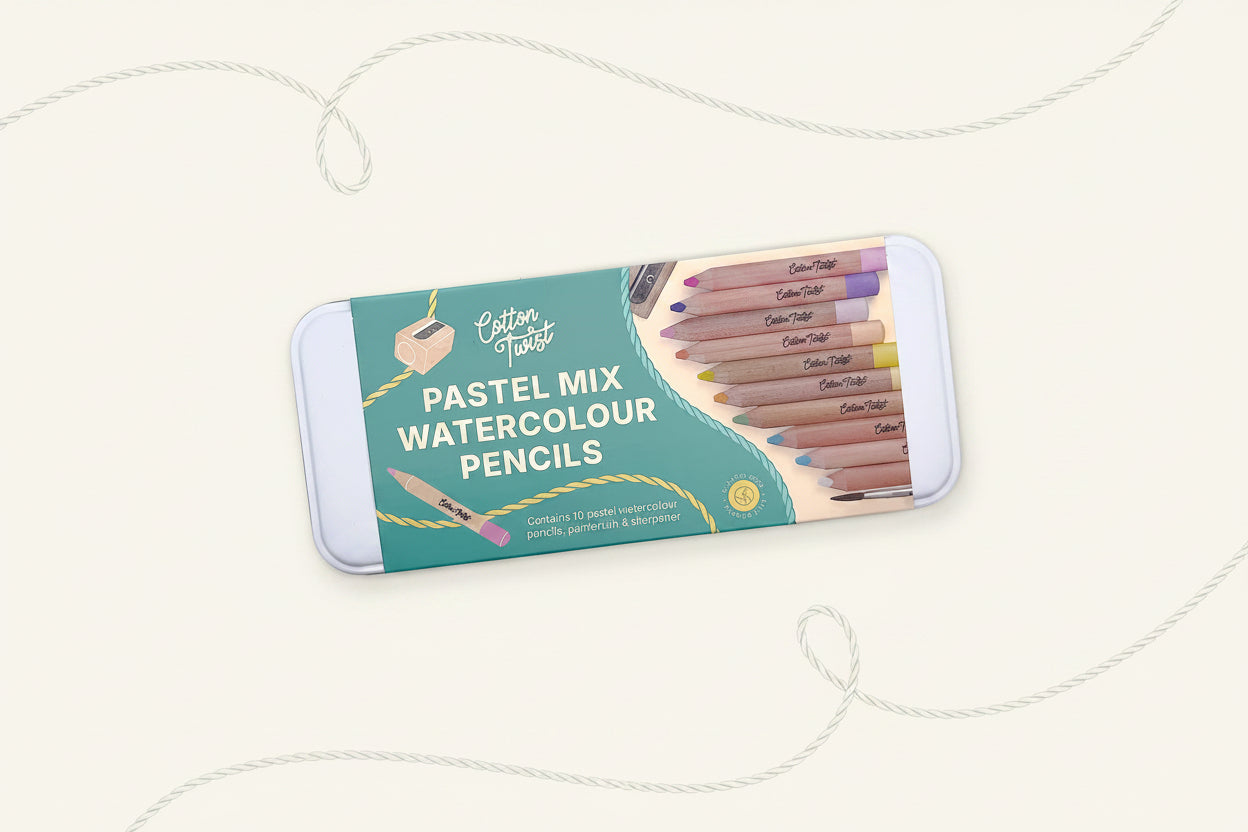 Pastel Mix Watercolour Pencils Set
