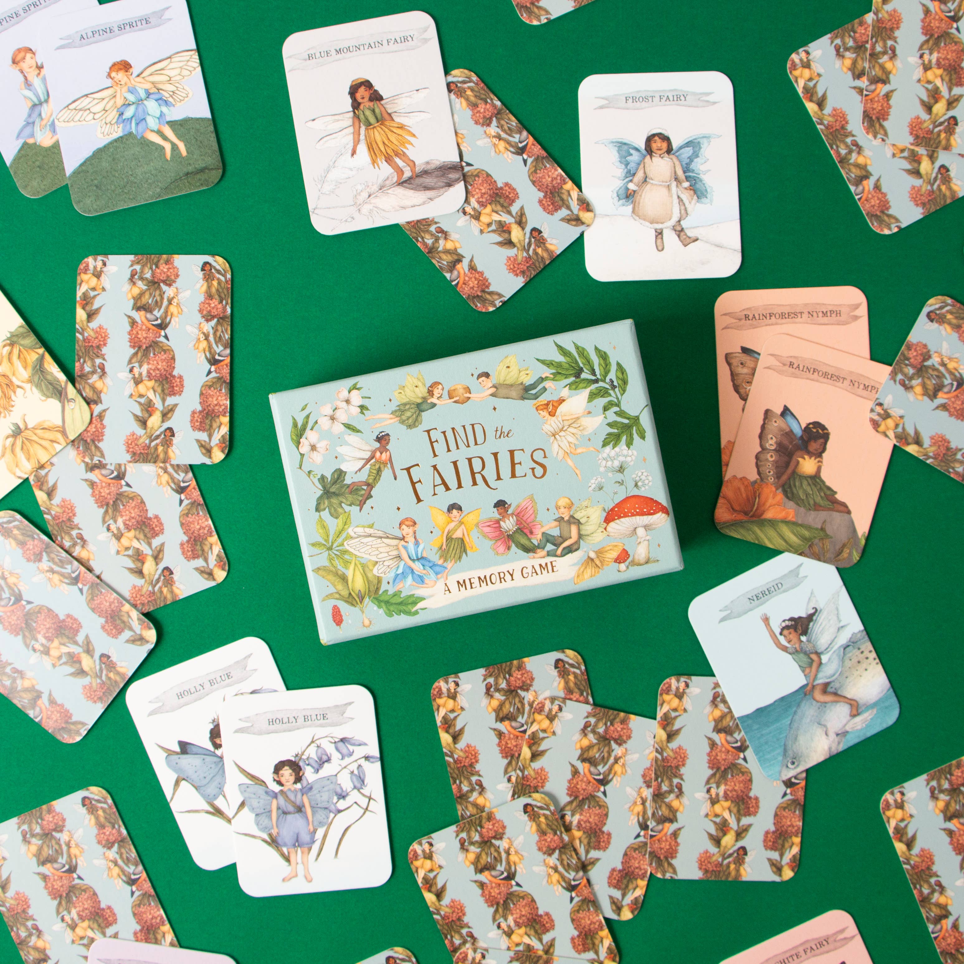 Find the Fairies Memory Game