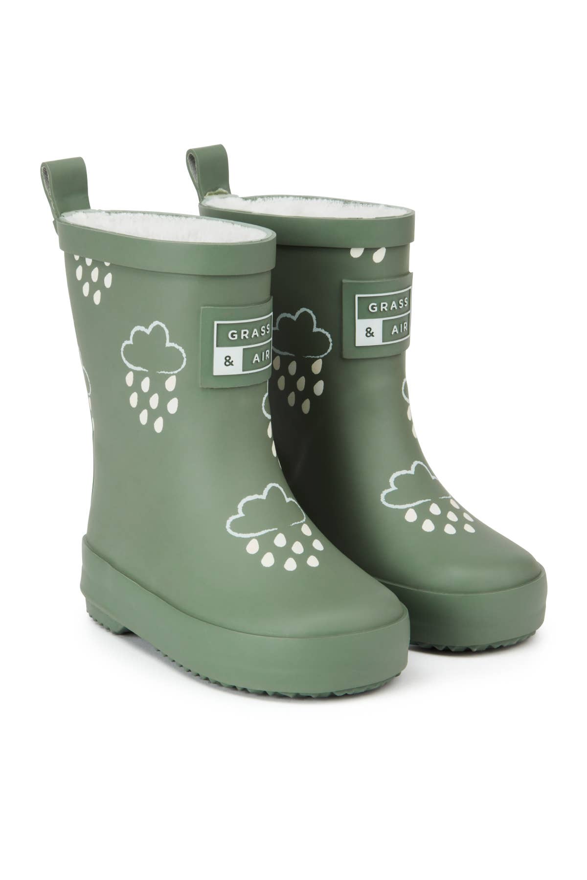 Khaki Green Colour-Changing Wellies