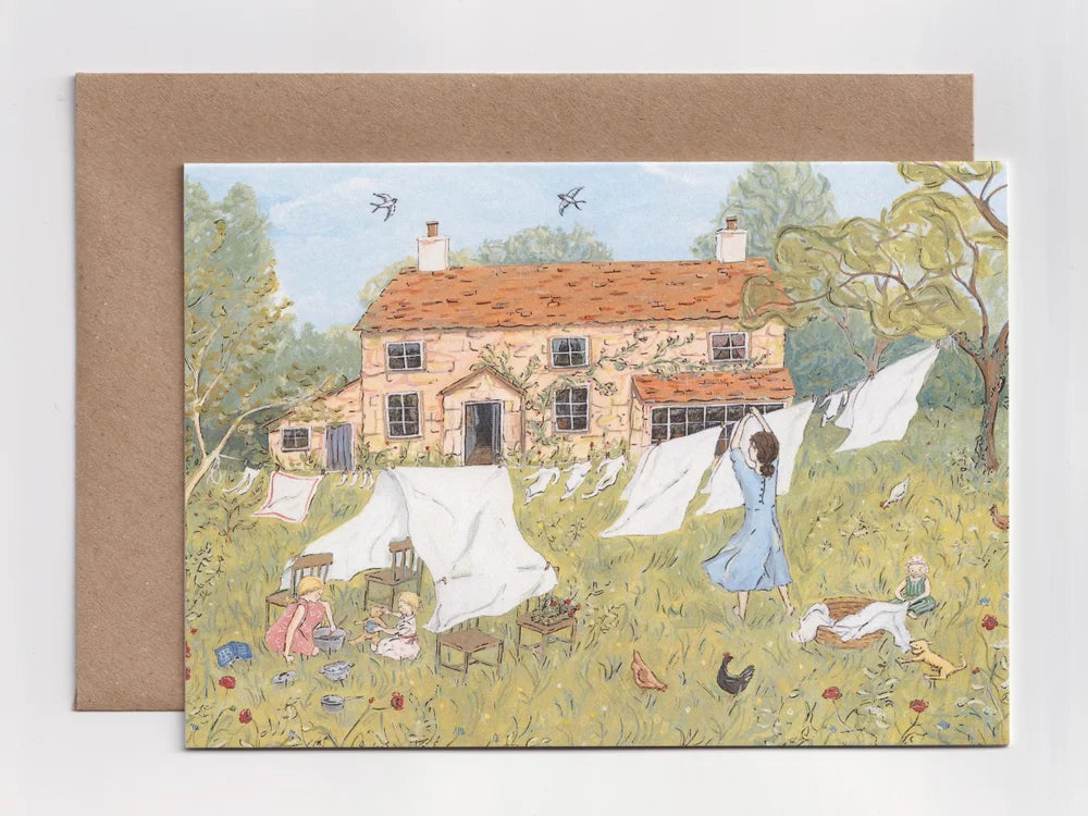 Anna Neima - 'A Time of Flowers' Greetings Card