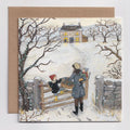 'Snow on Snow' Greetings Card