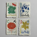 Grace Gillespie - Alphabet of Flowers Tiles