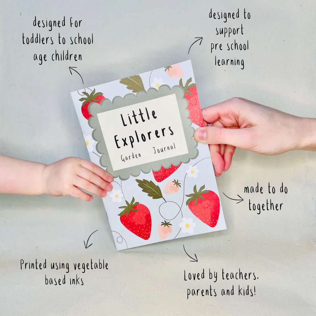 Little Explorers Garden Journal - Children’s Educational Outdoor Activity Book