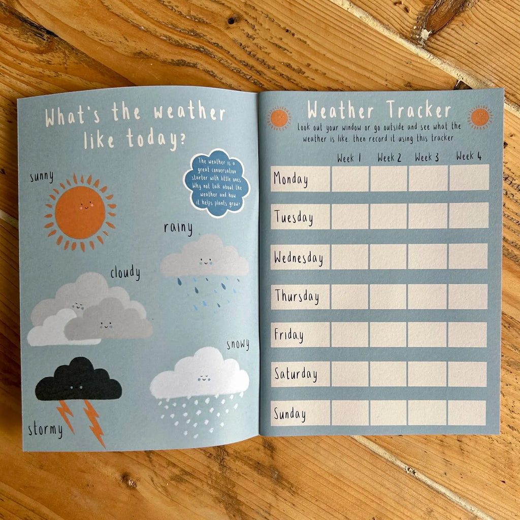 Little Explorers Garden Journal - Children’s Educational Outdoor Activity Book